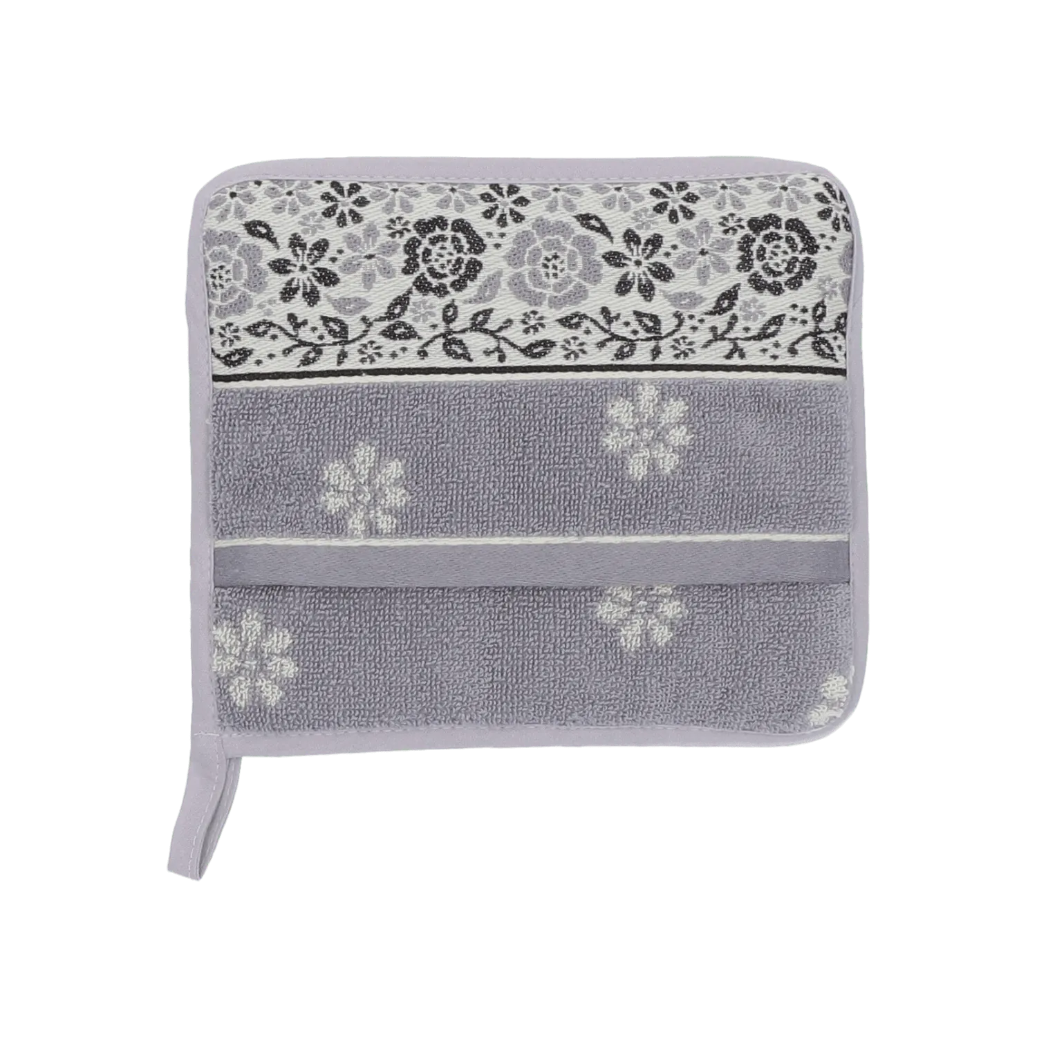 Bunzlau Castle Pannenlap Belle Fleur Grijs