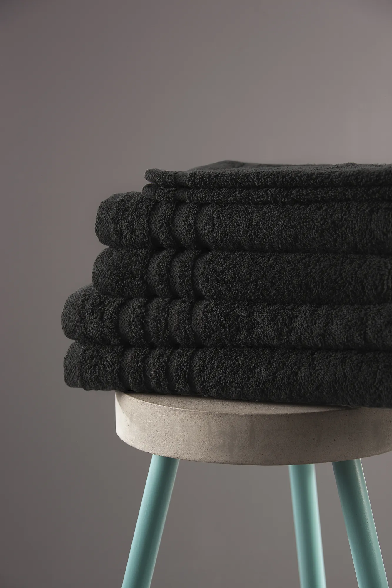 Byrklund Handdoek 70x140 cm 500gram Zwart 