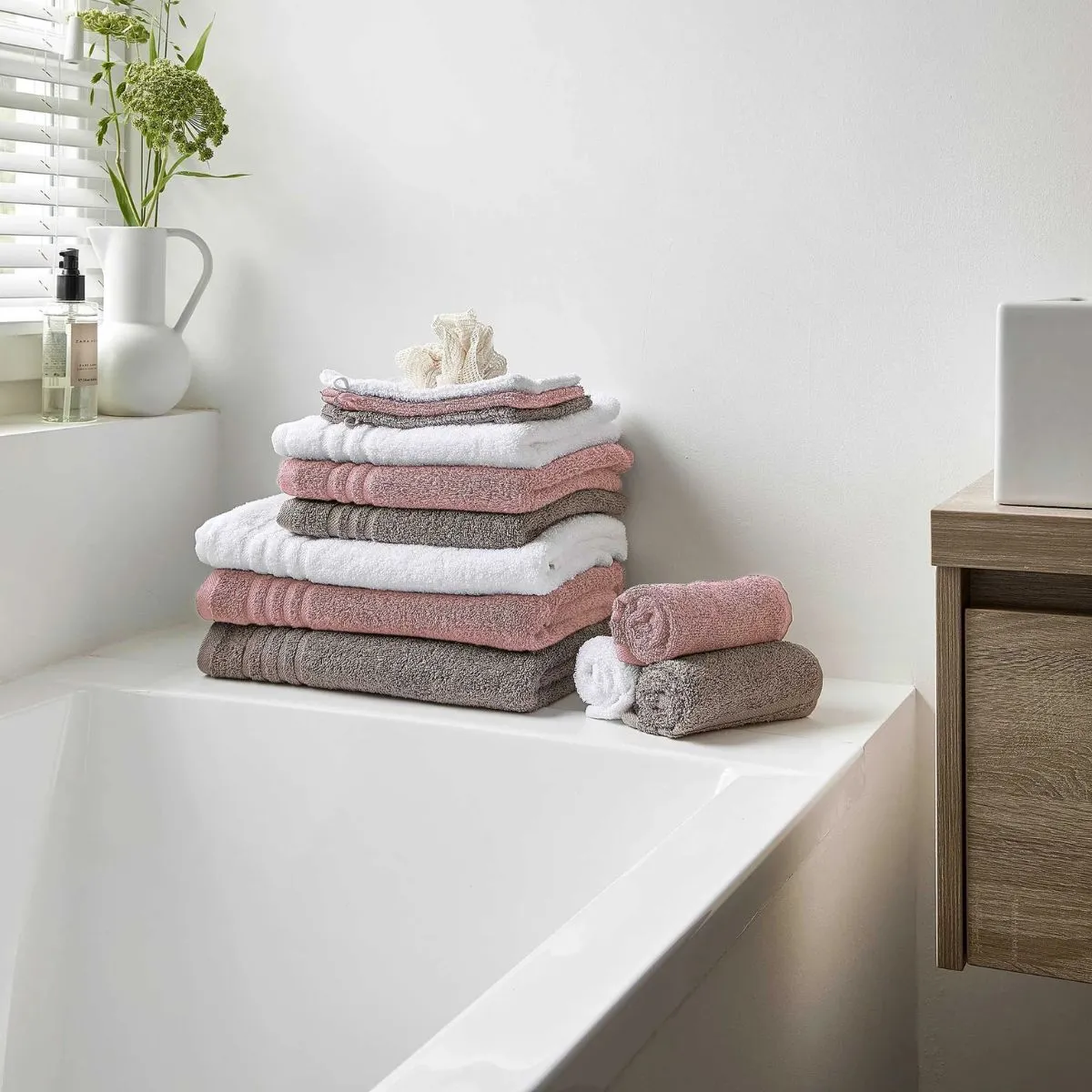 Byrklund Gastendoek 30x50 cm Taupe - 2 stuks