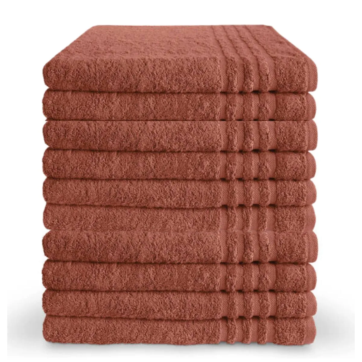 Byrklund Handdoek 70x140 cm 500gram Terra - 10 stuks