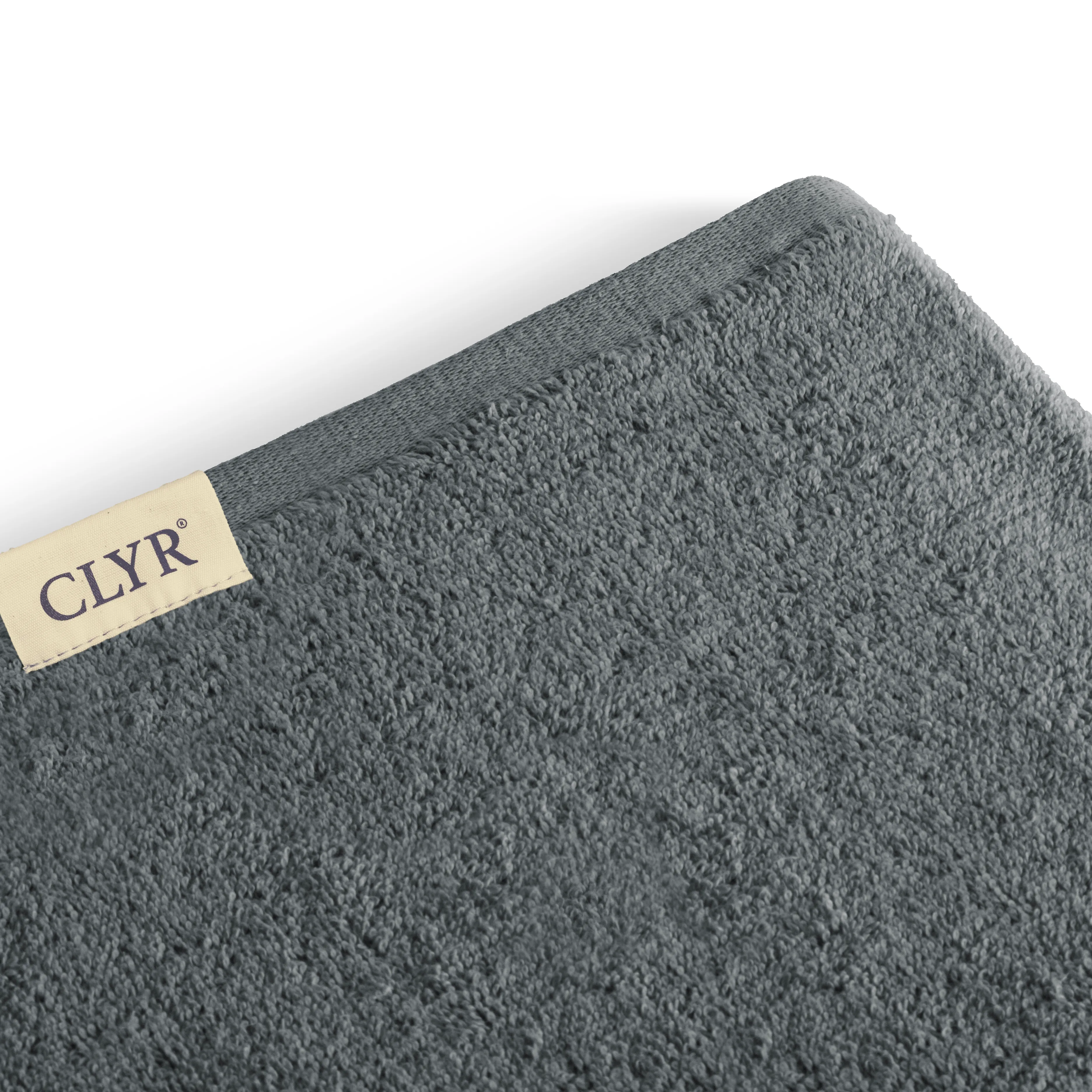 Clyr Handdoek 70x140 cm 500 gram Siberian Anthracite
