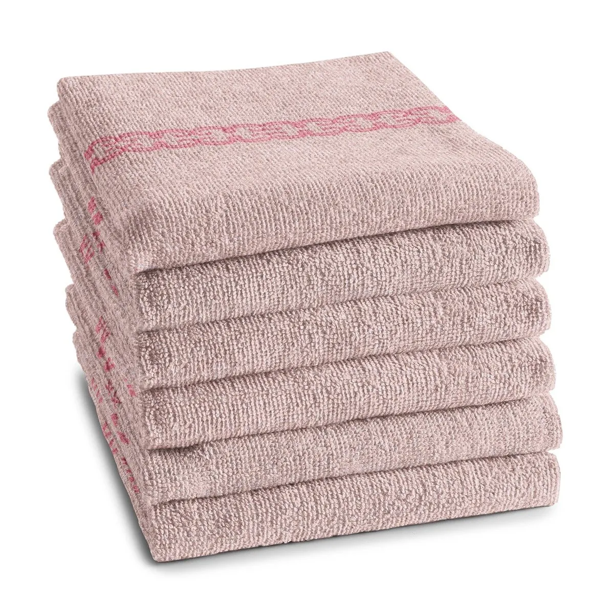 DDDDD Keukendoek Bakery Roze - 6 stuks