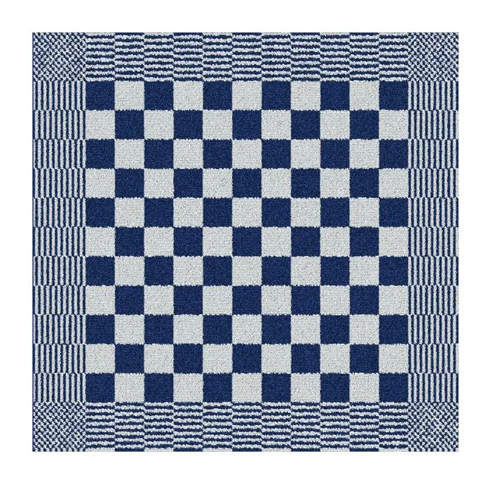 DDDDD Keukendoek Barbeque Blauw - 6 stuks