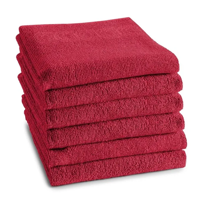 DDDDD Keukendoek Logo Rood - 6 stuks