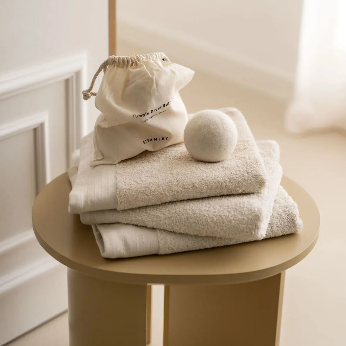 Walra Soft Cotton Handdoeken 50 x 100 cm - 550 gr/m² - Kiezel Grijs - 5 stuks