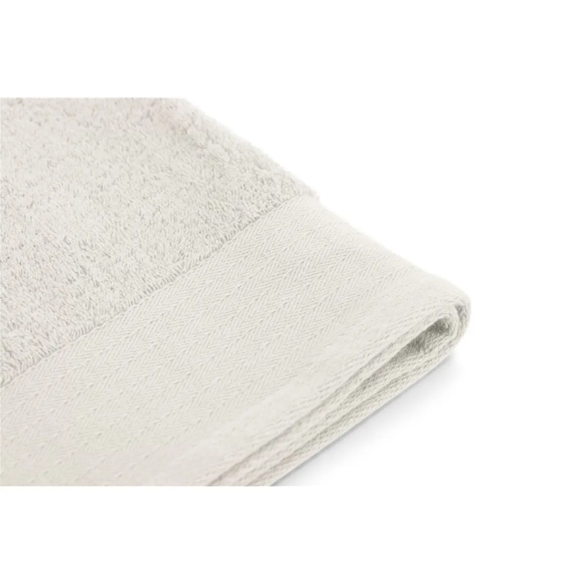 Walra Soft Cotton Handdoeken 70 x 140 cm - 550 gr/m² - Kiezel Grijs - 10 stuks