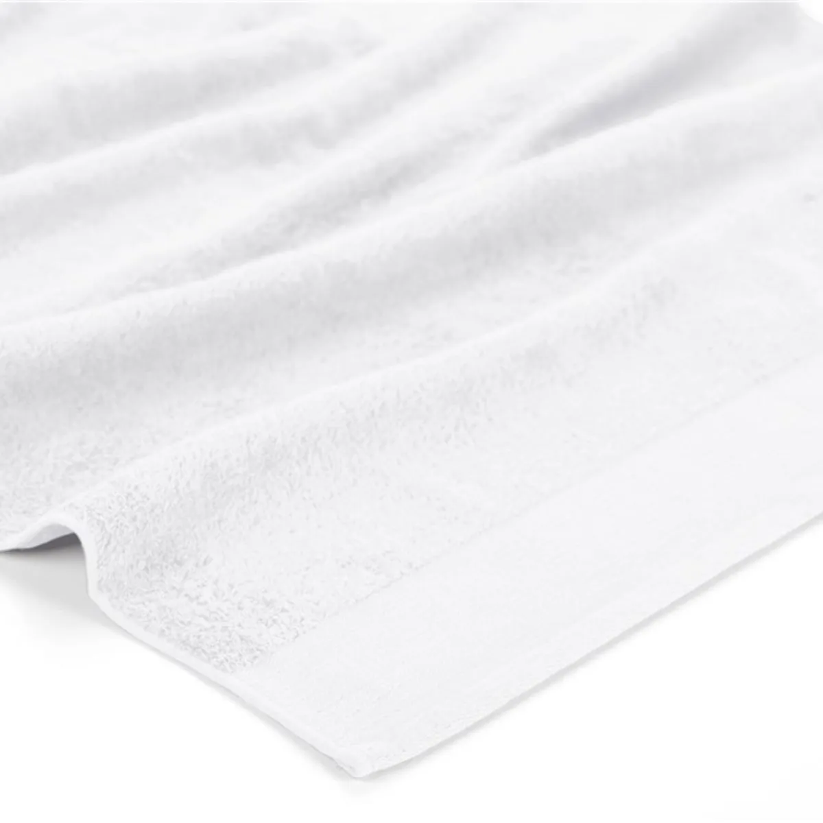 Walra Soft Cotton Handdoeken 70 x 140 cm - 550 gr/m² - Wit - 10 stuks