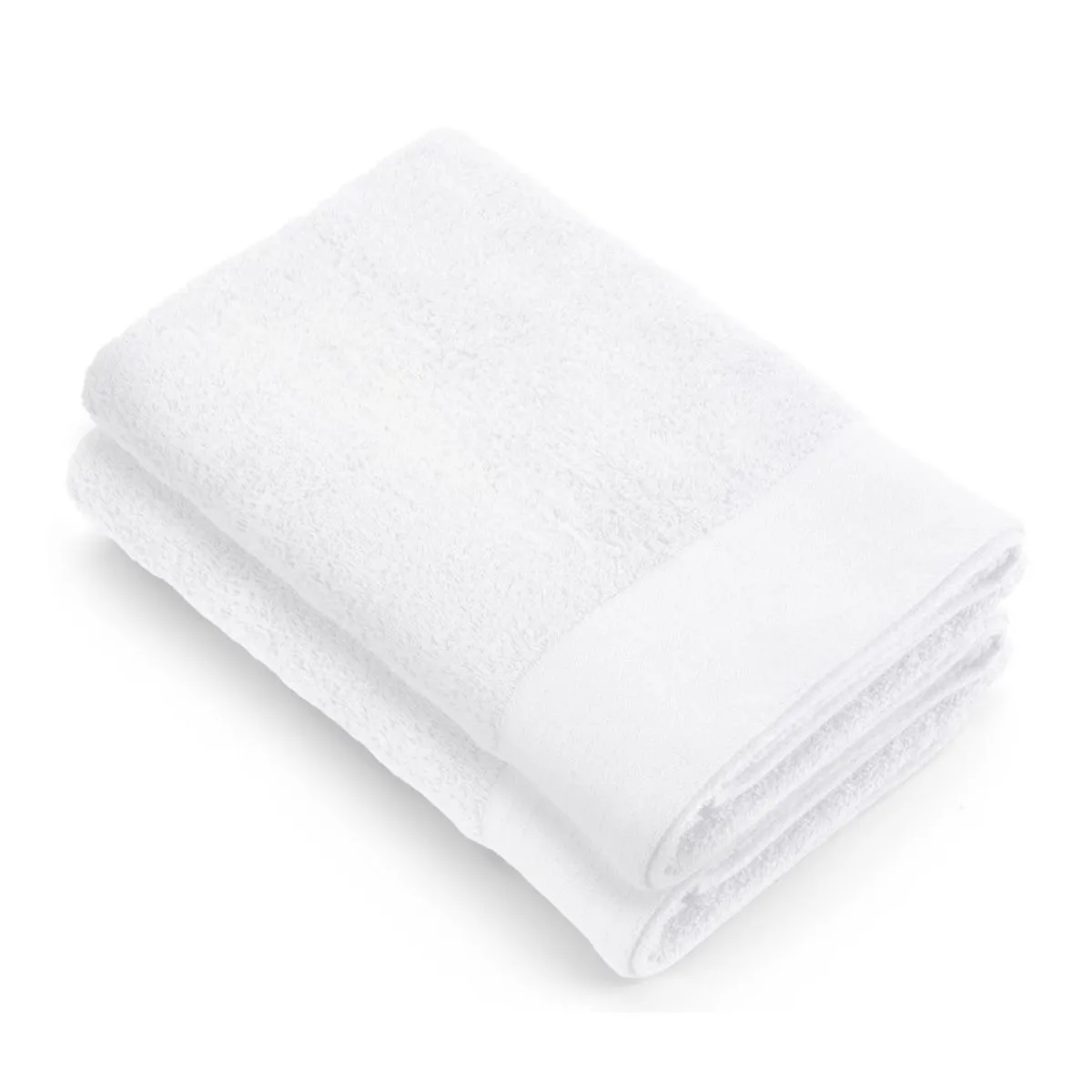 Walra Soft Cotton Handdoeken 50 x 100 cm - 550 gr/m² - Wit - 5 stuks