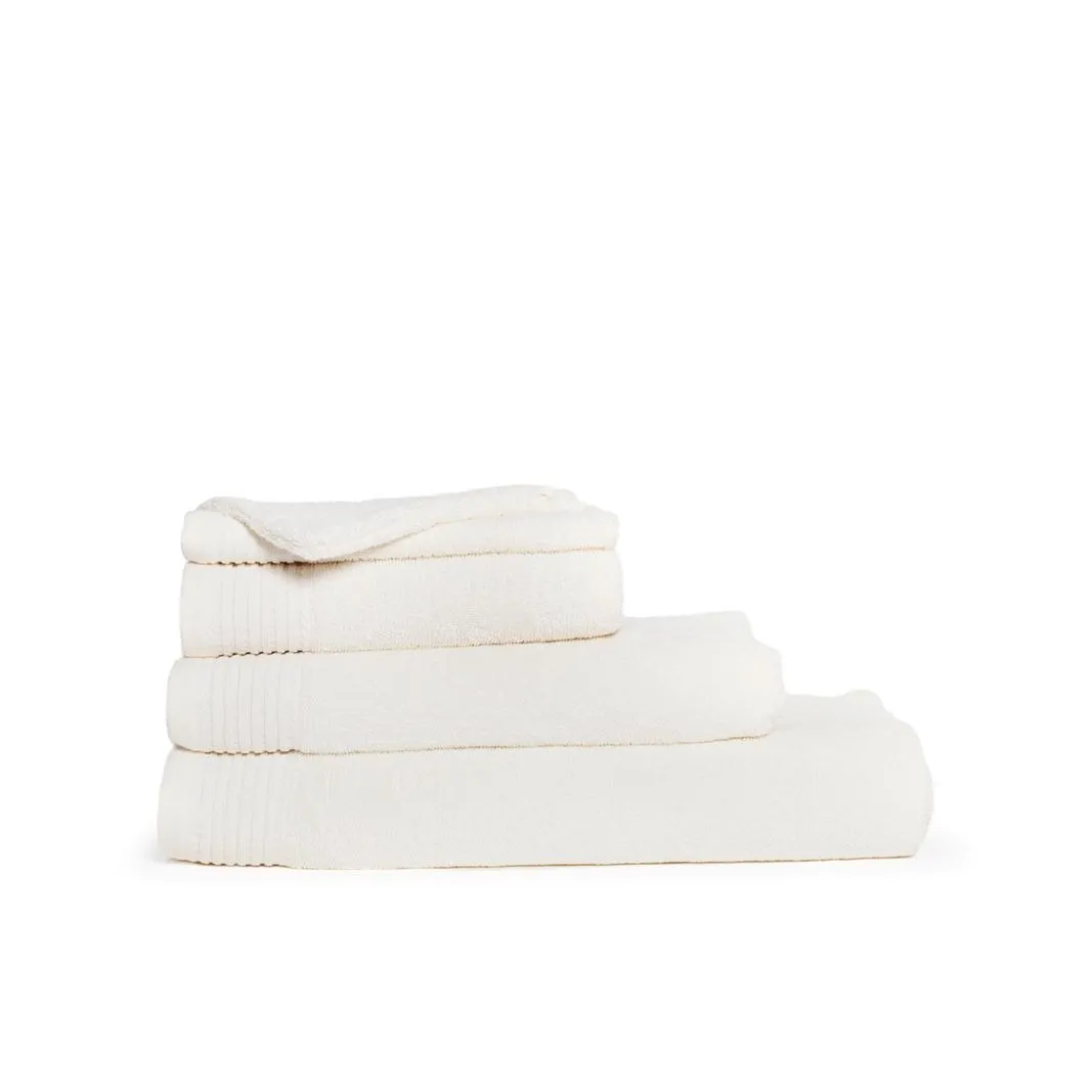 The One Handdoek 450 gram 50x100 cm Ivory (5 stuks)