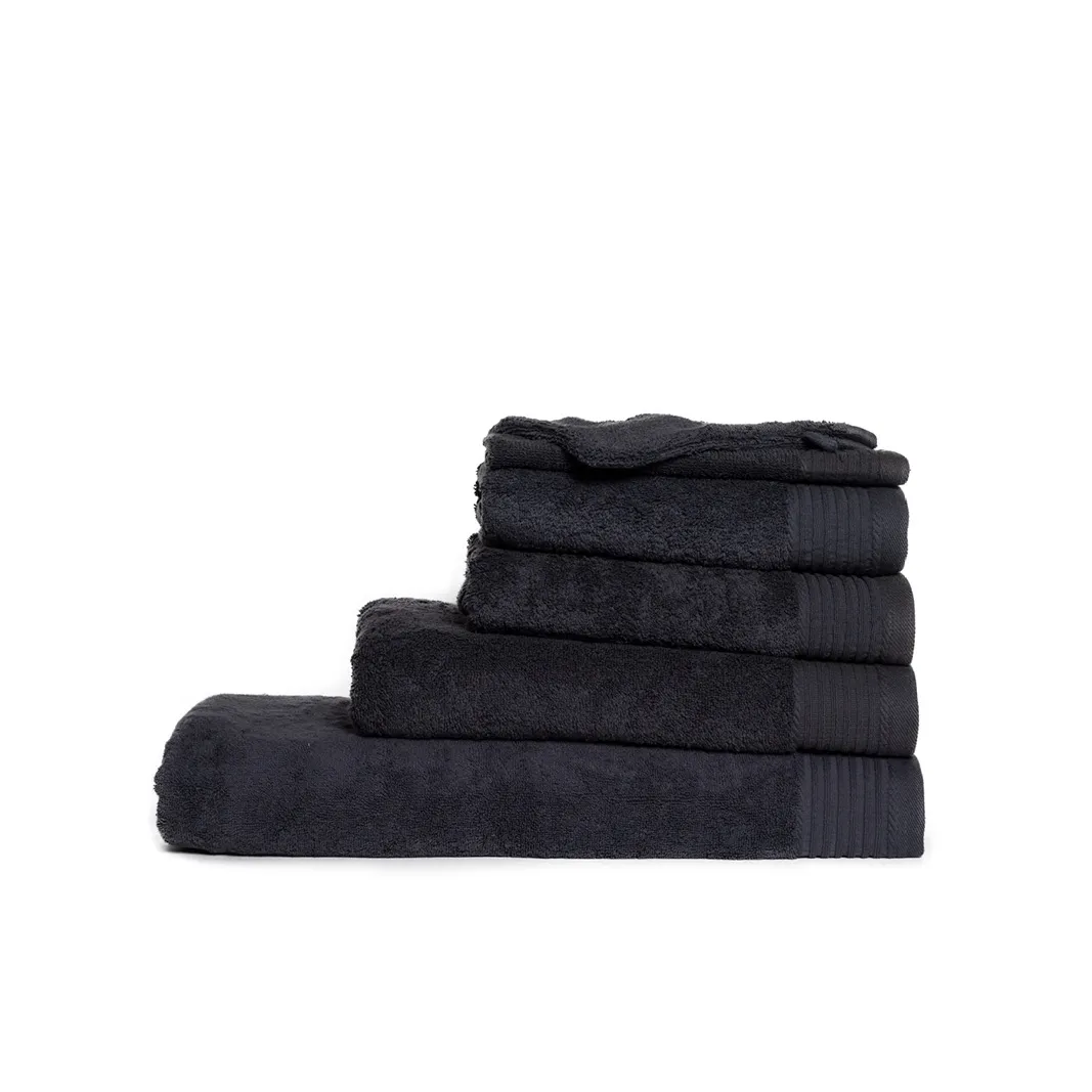 The One Badhanddoek Deluxe 70x140 550 gr Antraciet
