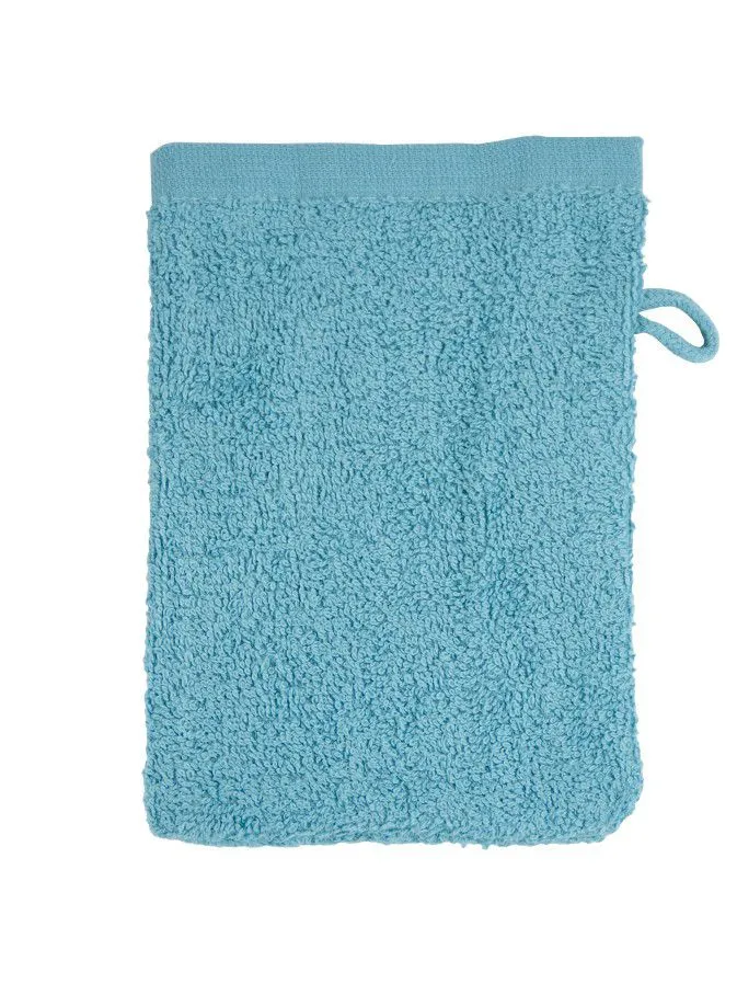 The One Washandjes Petrol - 10 stuks
