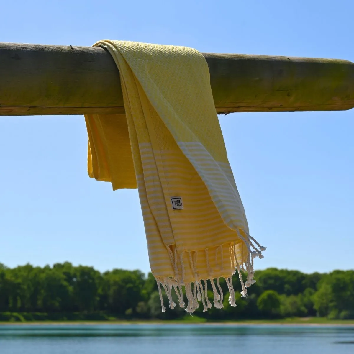 Take a Towel Hamamdoek 90 x 170 cm Geel