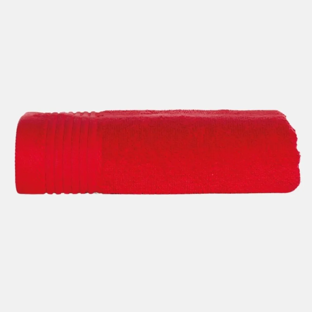 The One Handdoek 450 gram 50x100 cm Rood