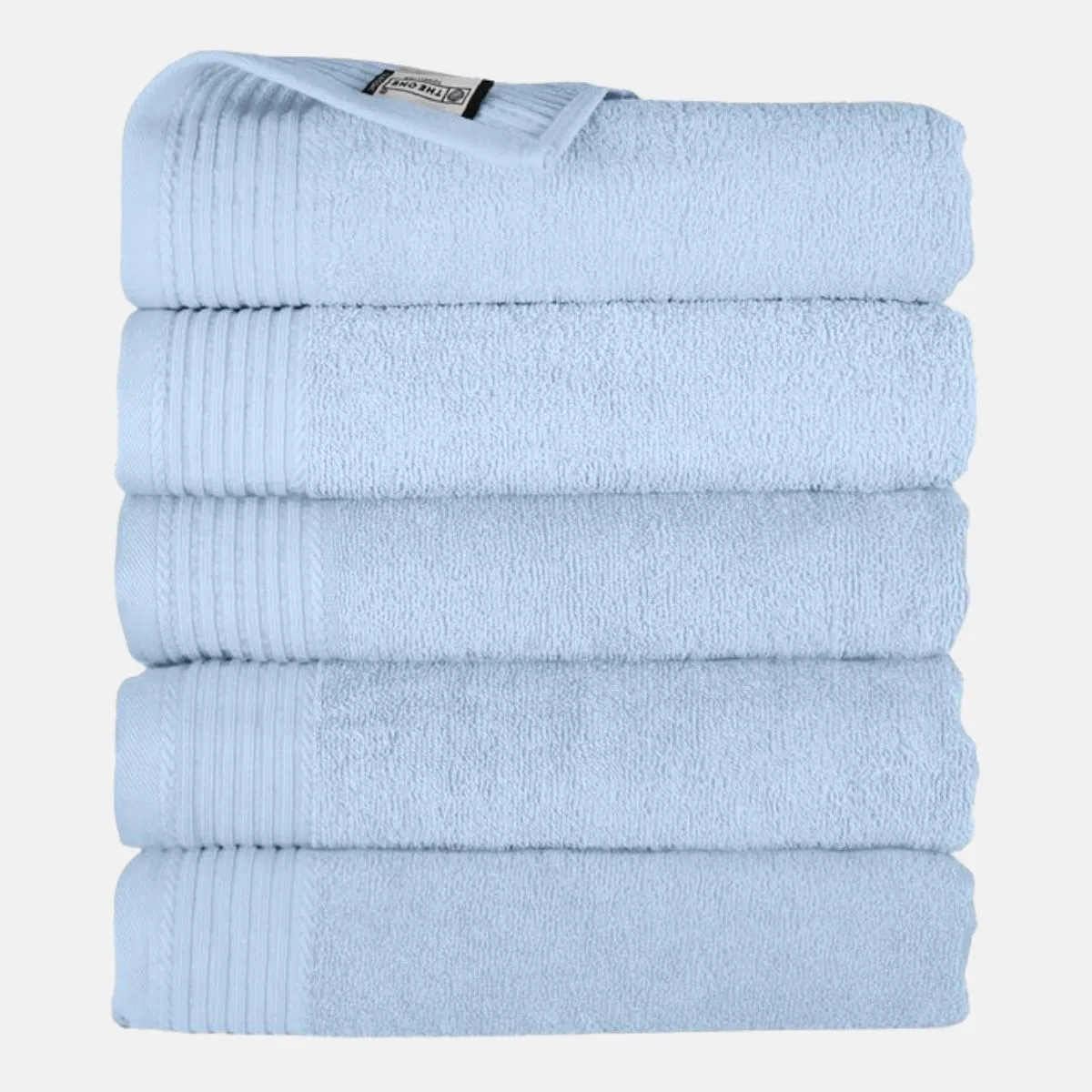 The One Handdoek 450 gram 50x100 cm Licht Blauw (5 stuks)
