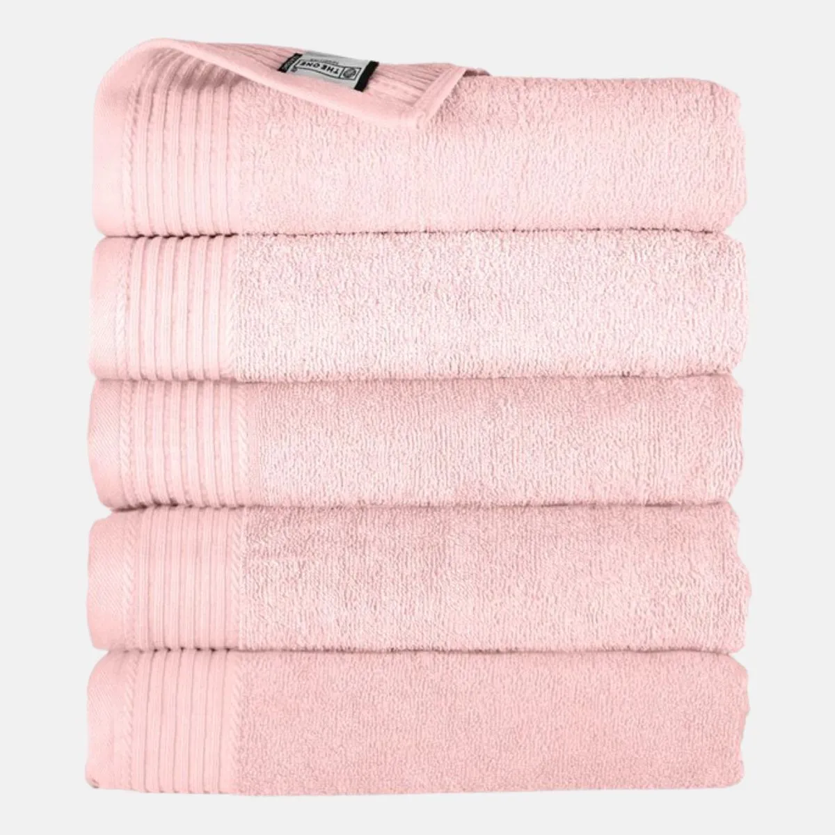 The One Badhanddoek 450 gram 70x140 cm Salmon (5 stuks)