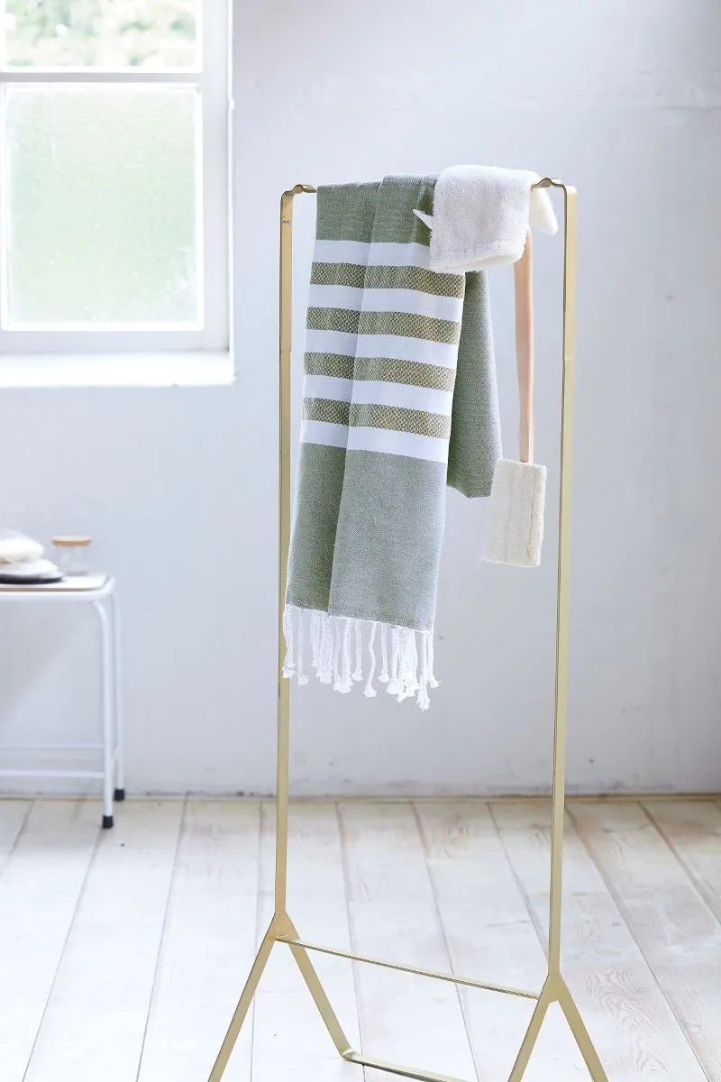 Walra Fouta Sunshade Happiness Legergroen