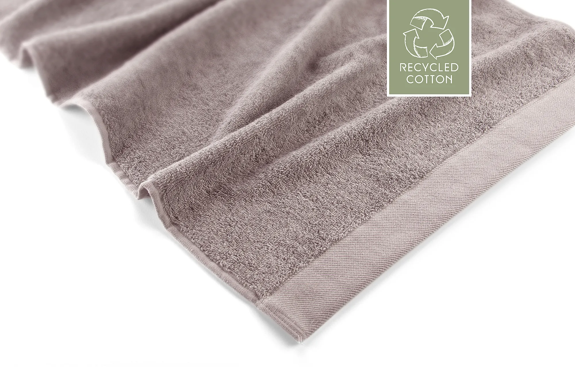 Walra Remade Cotton Handdoek 50 x 100 cm 550 gram Poeder Roze