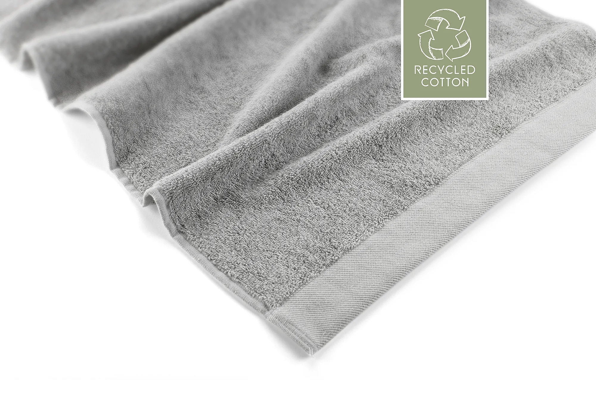 Walra Remade Cotton Handdoek 50 x 100 cm 550 gram Zand