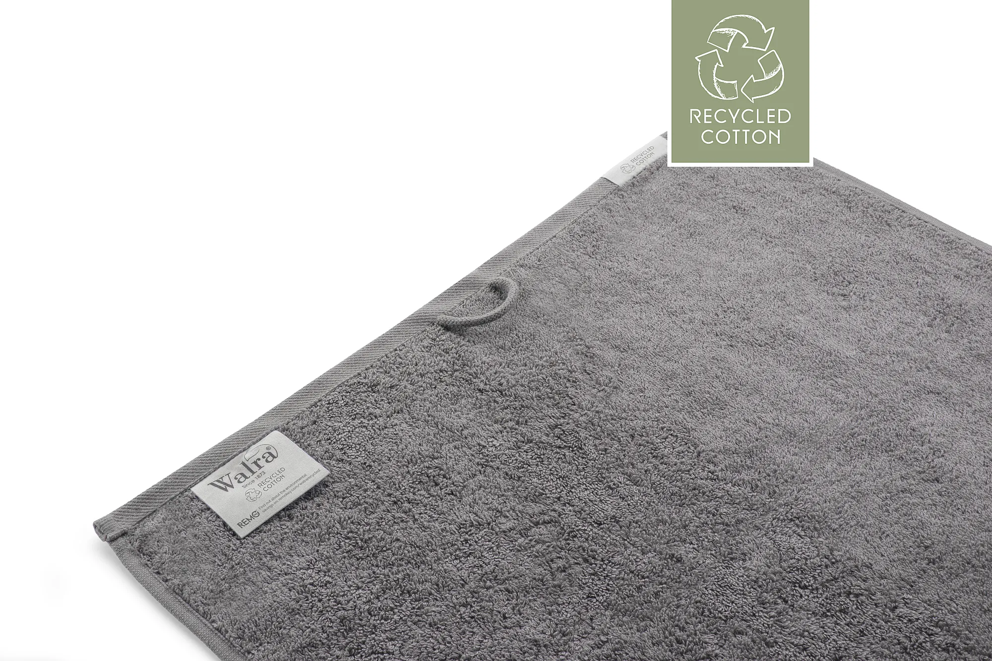 Walra Remade Cotton Handdoek 50 x 100 cm 550 gram Taupe