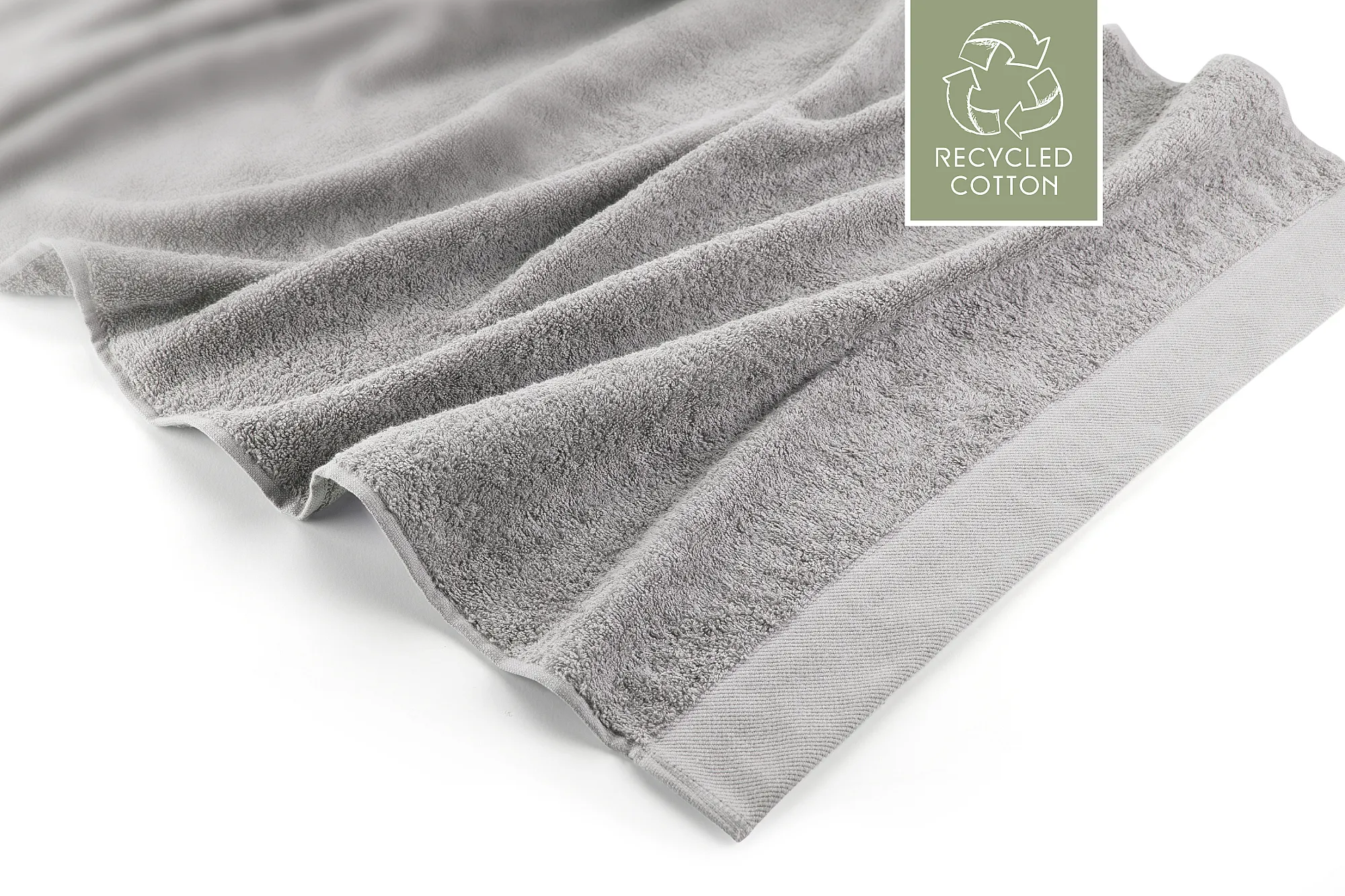 Walra Remade Cotton Handdoek 60 x 110 cm 550 gram Zand