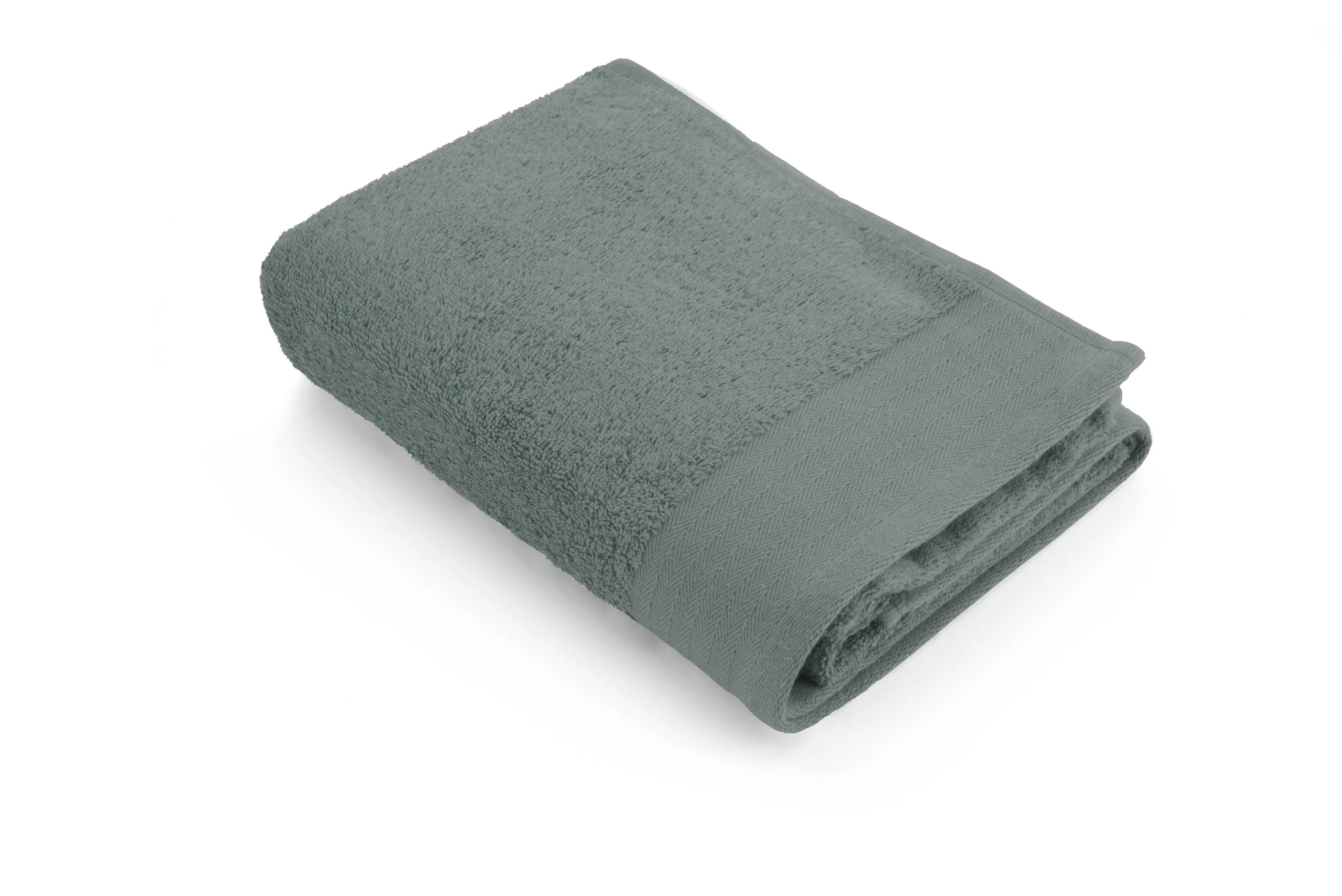 Walra Soft Cotton Handdoek 60 x 110 cm 550 gram Legergroen