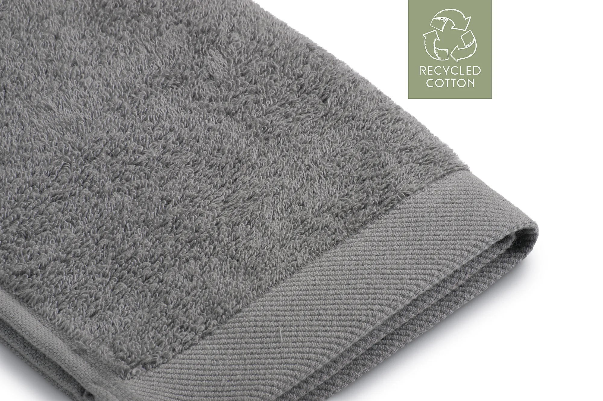 Walra Remade Cotton Gastendoekje 30 x 50 cm 550 gram Taupe - 2 stuks