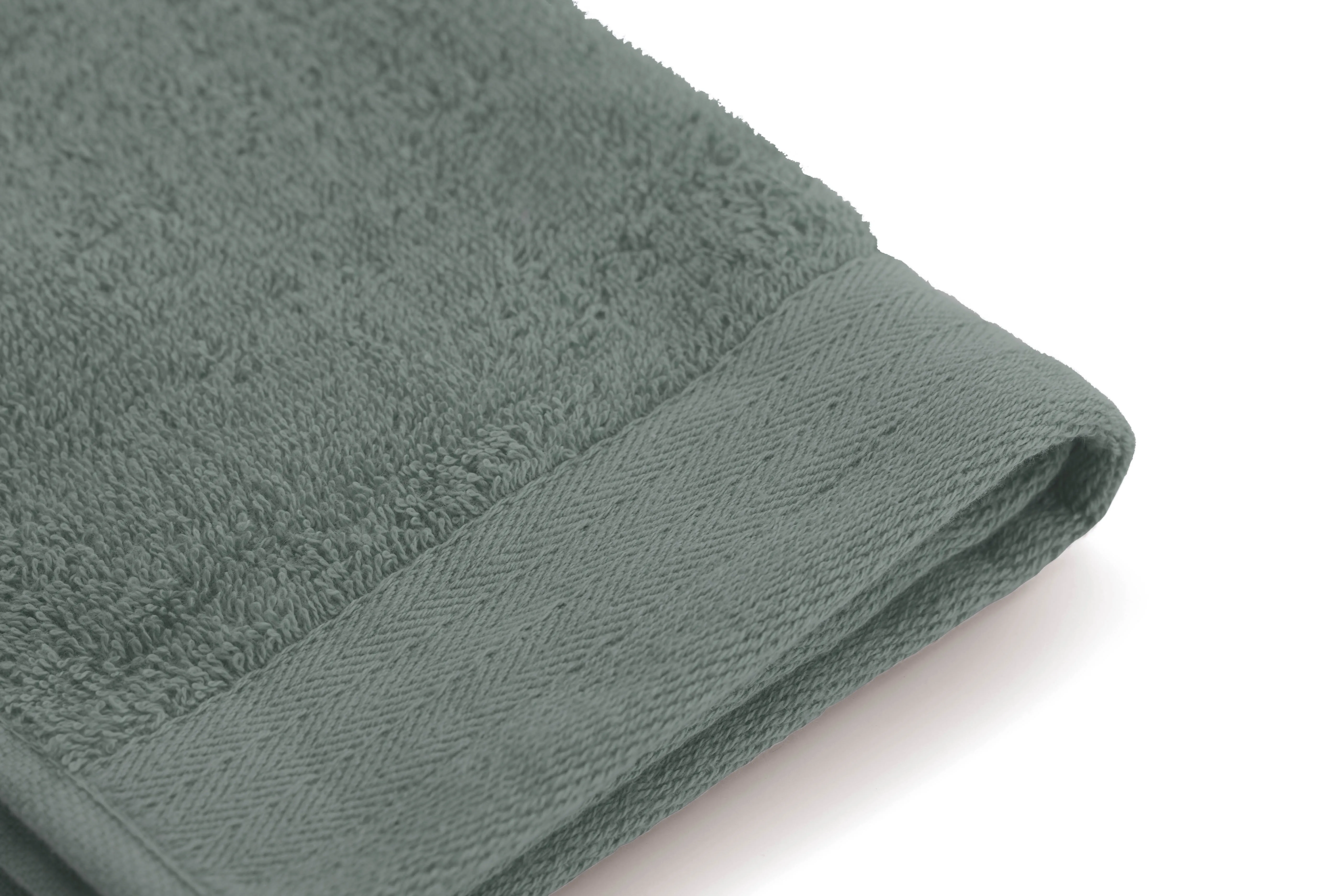 Walra Soft Cotton Gastendoekje 30 x 50 cm 550 gram Legergroen - 2 stuks