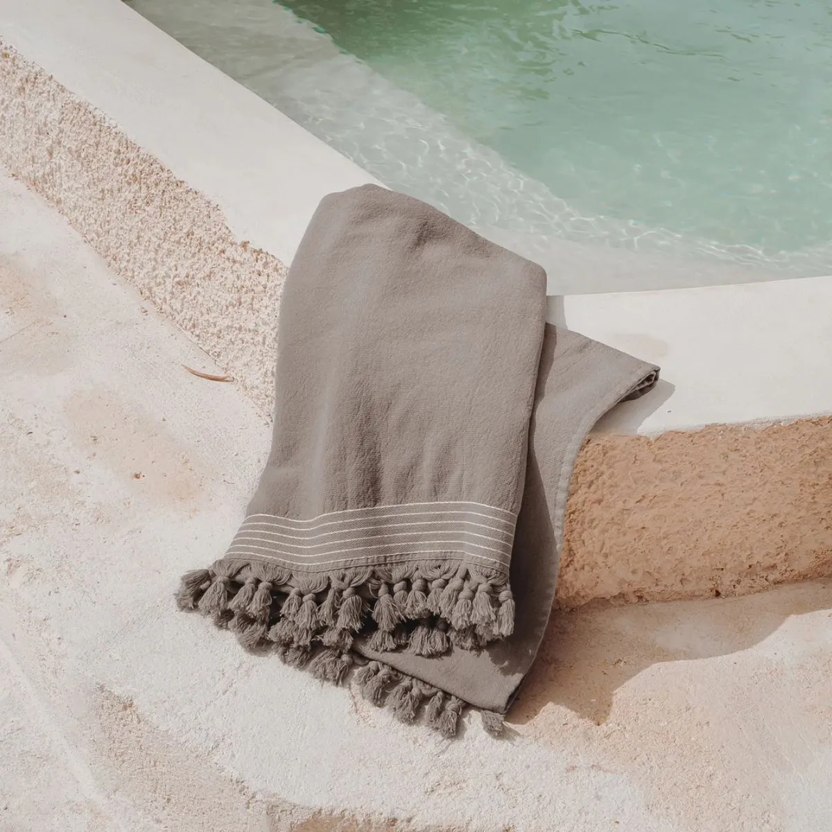 Walra Hamamdoek Soft Cotton 100x180cm Taupe