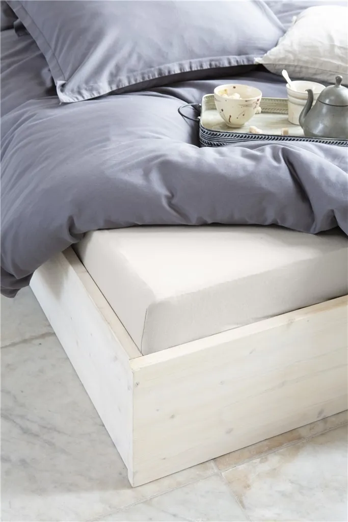 Walra Hoeslaken Jersey Stretch Zand