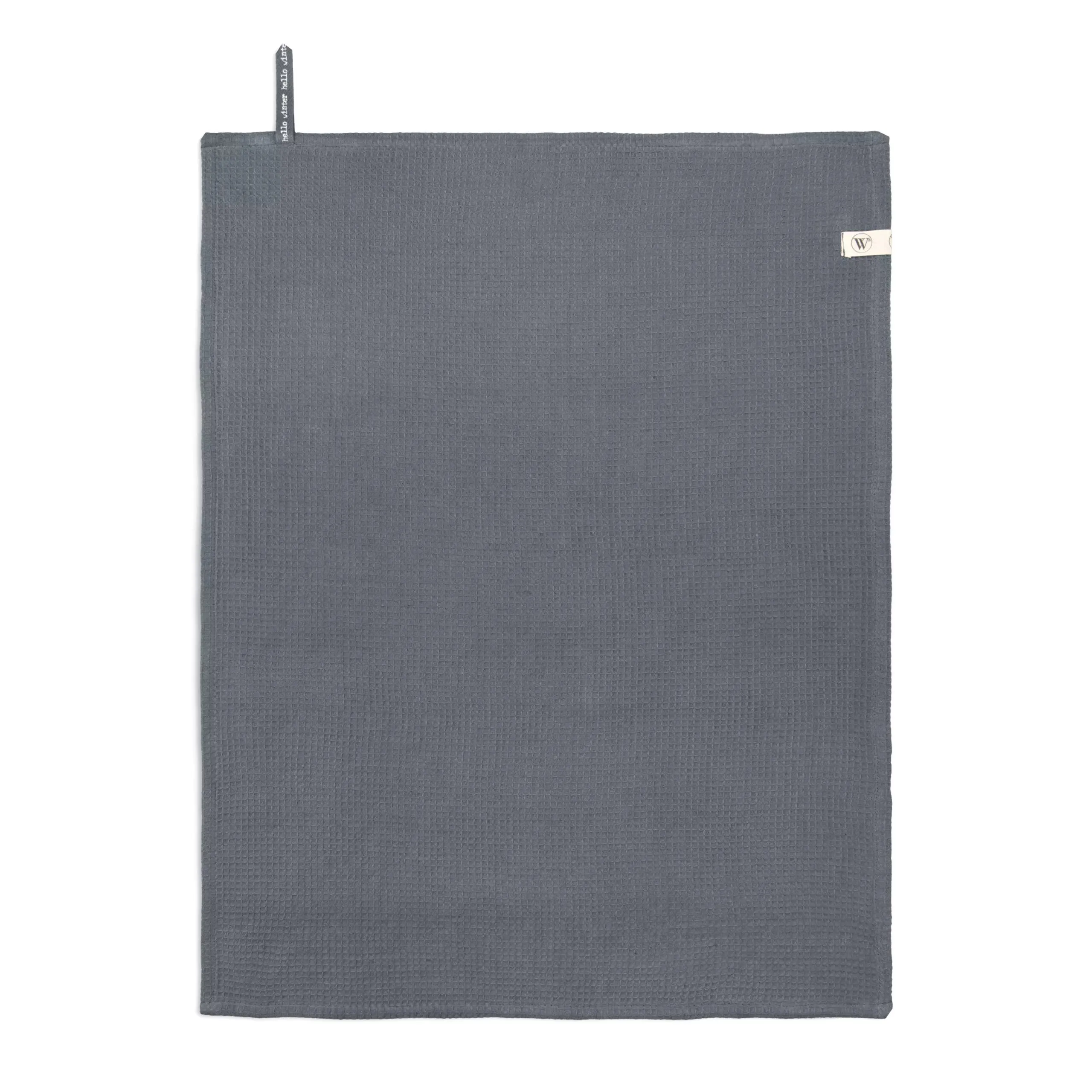 Walra Kerst Theedoeken & Handdoeken - Hello Winter - 3 stuks - Blauw