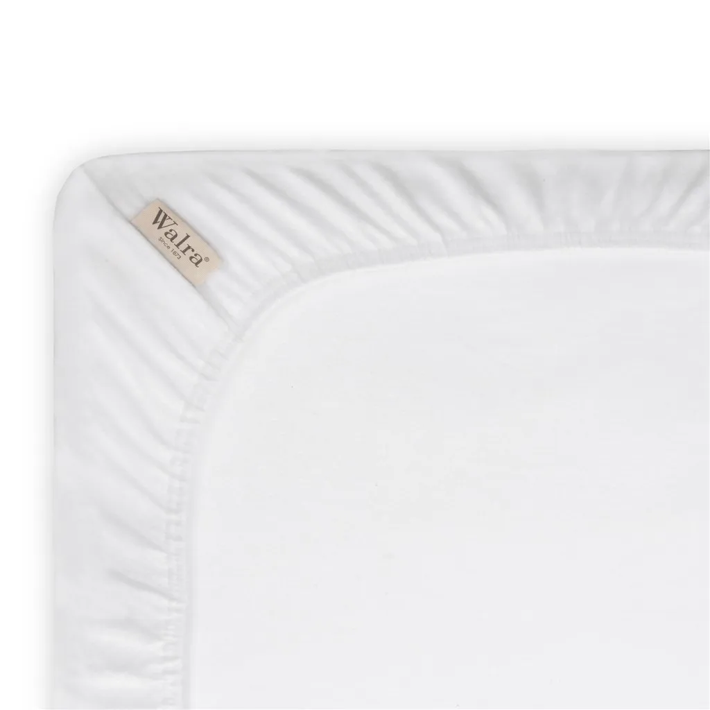 Walra Molton Topper Cotton Cover Wit