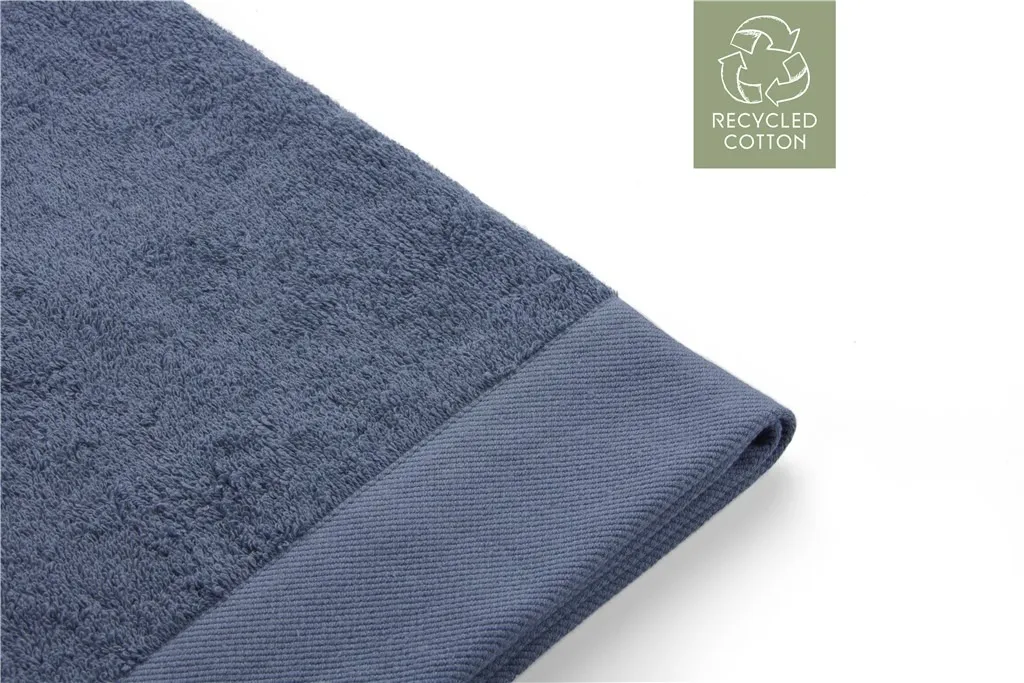 Walra Remade Cotton Handdoeken 70 x 140 cm - 550 gr/m² - Blauw - 10 stuks