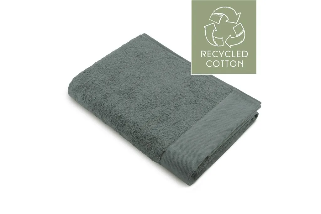 Walra Remade Cotton Handdoeken 70 x 140 cm - 550 gr/m² - Donker Groen - 10 stuks