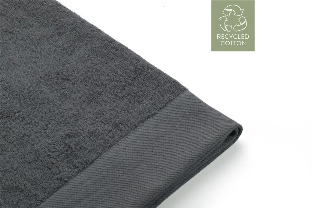 Walra Remade Cotton Handdoeken 70 x 140 cm - 550 gr/m² - Grey - 5 stuks