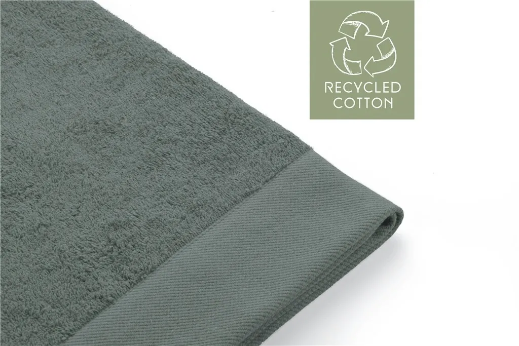 Walra Remade Cotton Handdoeken 70 x 140 cm - 550 gr/m² - Jade - 5 stuks