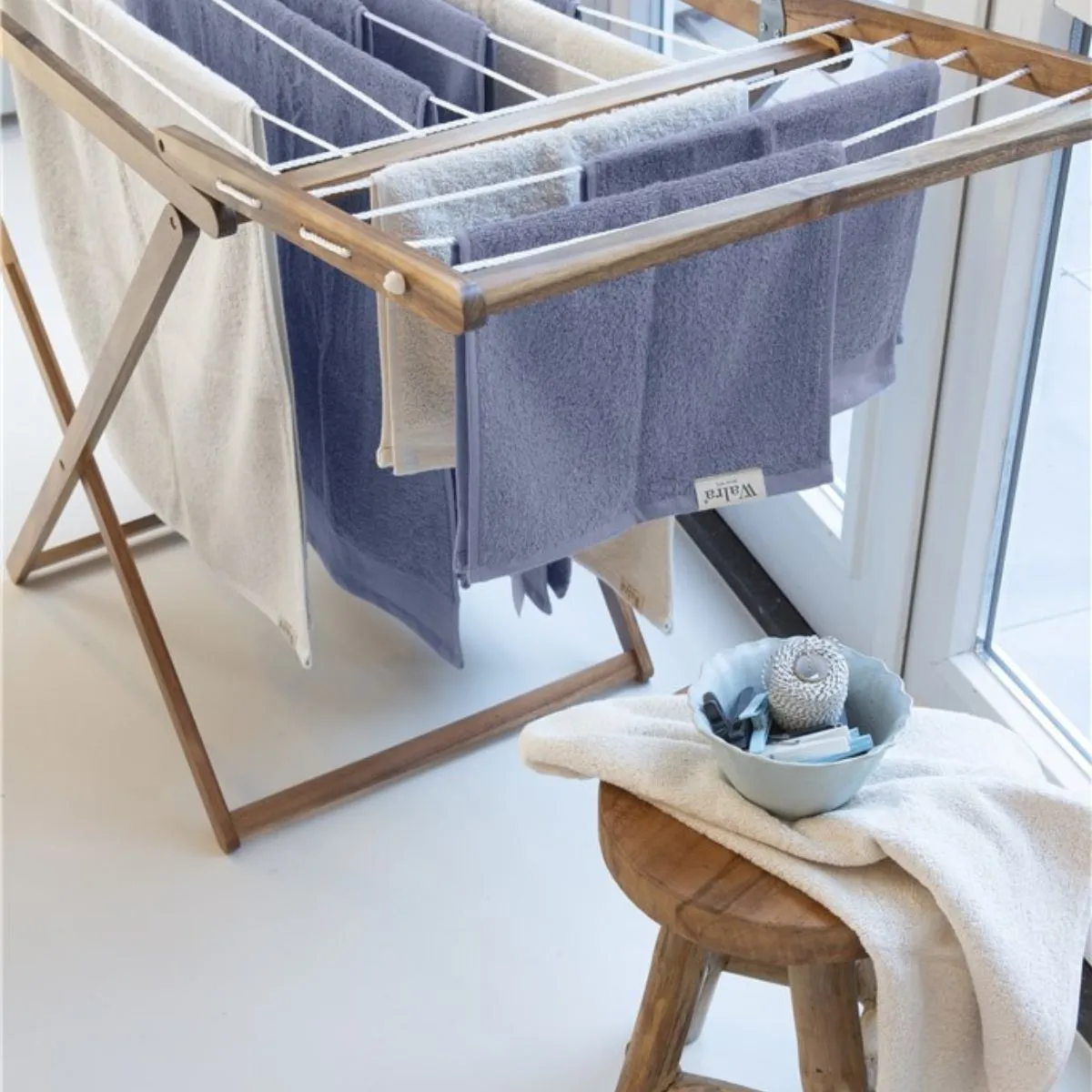 Walra Soft Cotton Handdoek 60 x 110 cm 550 gram Indigo