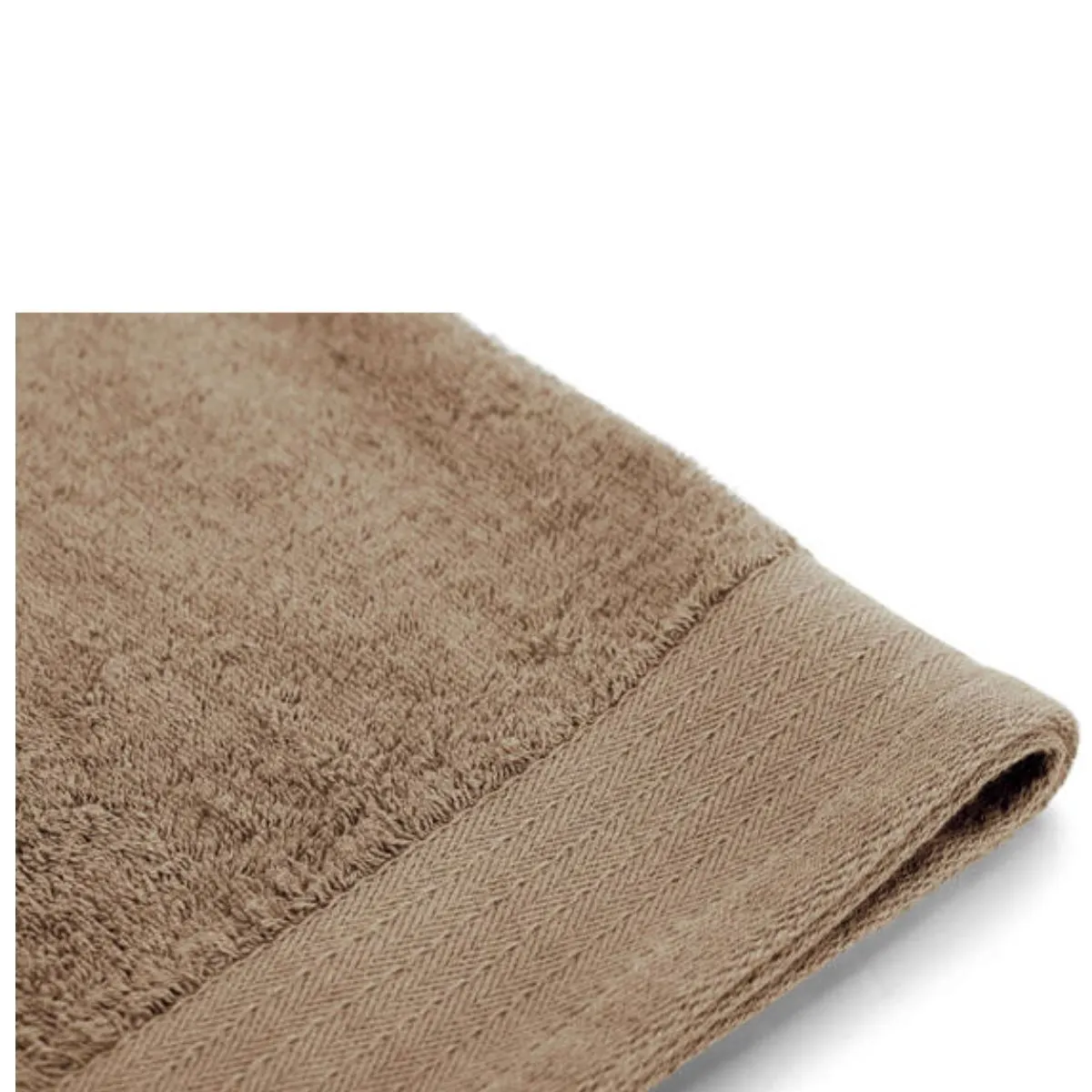 Walra Soft Cotton Handdoek 50 x 100 cm 550 gram Bruin - 5 stuks