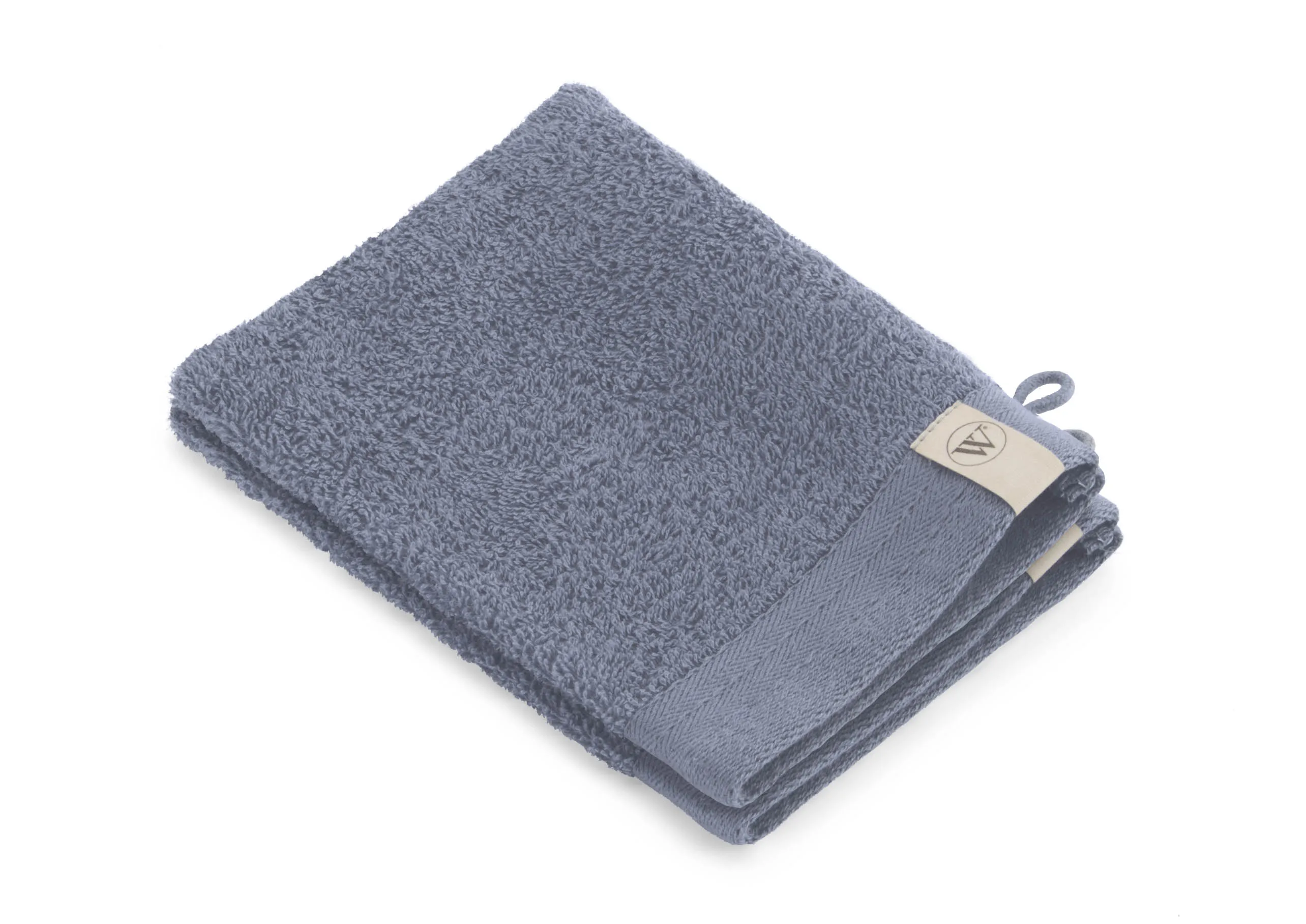 Walra Soft Cotton Washandje 16 x 21 cm 550 gram Indigo - 12 stuks