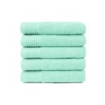 The One Handdoek 50x100 cm 450gram Mint (5 stuks)