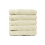 The One Handdoek 450 gram 50x100 cm Ivory (5 stuks)