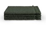 Byrklund Washand 16x21 cm 500gram Donker Groen - 4 stuks