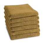 DDDDD Keukendoek Logo Oker - 6 stuks