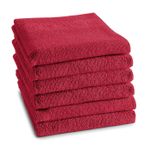 DDDDD Keukendoek Logo Rood - 6 stuks