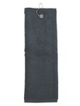 The One Golfhanddoek 40x50 cm 450 gram Antraciet