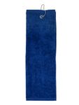 The One Golfhanddoek 40x50 cm 450 gram Donker blauw