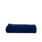 The One Hotel Wafel Handdoek 230 gr/m2 - 100 x 150 cm - Navy Blue