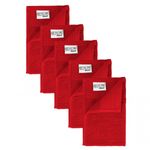 The One Gastendoek 500 gram 30x50 cm Rood (5 stuks)