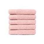 The One Handdoek Deluxe 50x100  550 gr Salmon  (5 stuks)