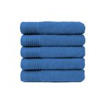 The One Handdoek 50x100 cm 450gram Azure Aqua (5 stuks)