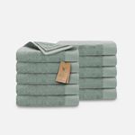 Walra Remade Cotton Handdoeken 60 x 110 cm - 550 gr/m² - Jade - 10 stuks